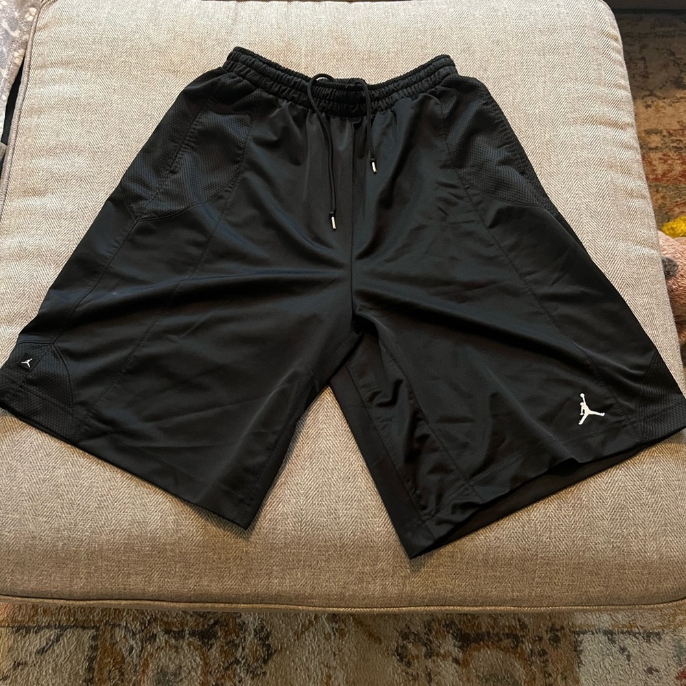 Jordan Men's Black Athletic Shorts